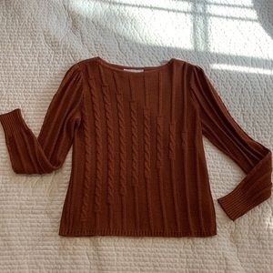 Vintage rust colored sweater